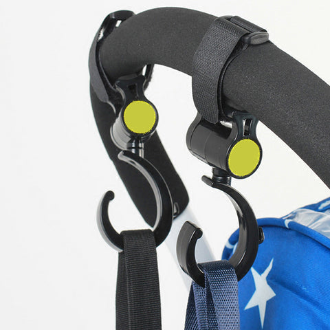 Baby Stroller Black Plastic Hook