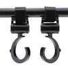 Baby Stroller Black Plastic Hook