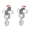 Baby Stroller Black Plastic Hook