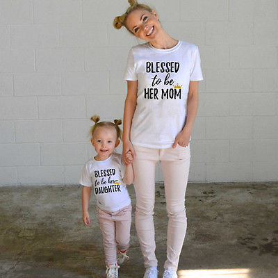 Mother Daughter Matching Shirt