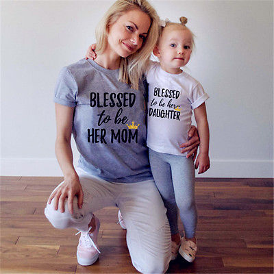 Mother Daughter Matching Shirt