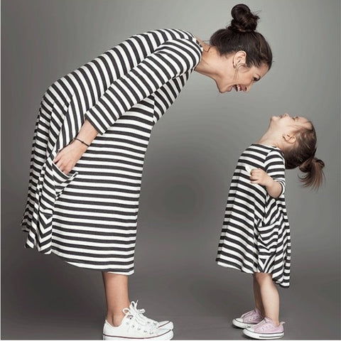 Mother Daughter Stripe Dress