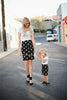 Polka Dot Shirt-Skirt