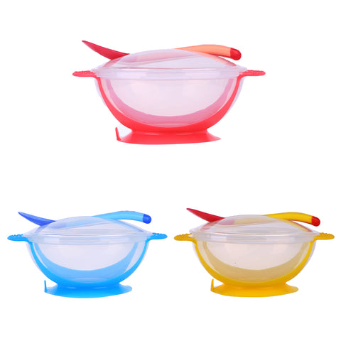 Suction Bowl with Temperature Sensing-Spoon