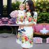Mother Daughter A-Line Knee-Length Dress