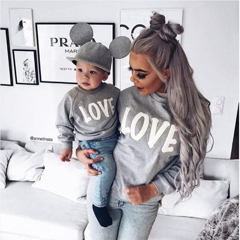Mother Son Daughter Couple T-shirt