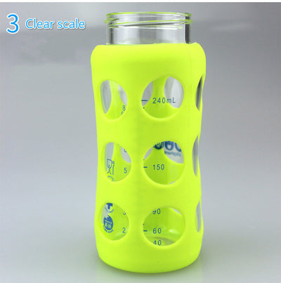 Anti-Scald Glass Feeding Bottle