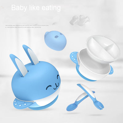 Baby Sucker Bowl with Spoon-Fork