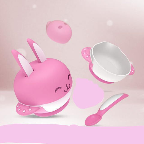Baby Sucker Bowl with Spoon-Fork