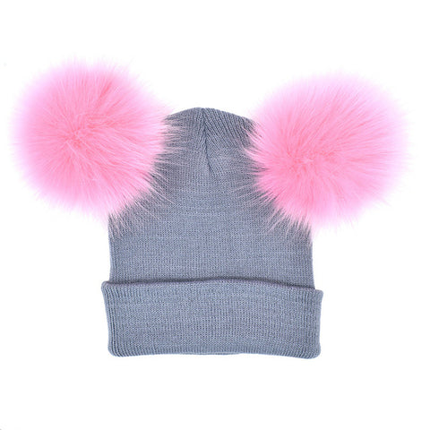 Winter Baby Mom Hat
