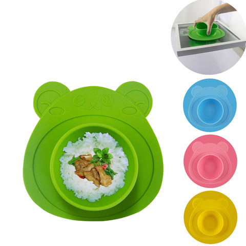 Dish Bowl With Suction Cup