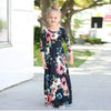 Mother Daughter Beachwear Long Dress