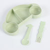 Baby Plate Bamboo Tableware Set