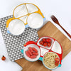 Ceramic Car Modeling Baby Plate