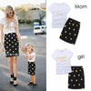 Polka Dot Shirt-Skirt