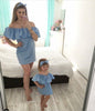 Mother Daughter Chiffon Dress