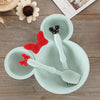 Tableware Solid Feeding Mickey Dish