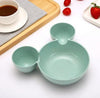 Tableware Solid Feeding Mickey Dish