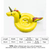 Floating Unicorn Mattress Swim Ring