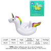 Floating Unicorn Mattress Swim Ring