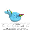 Floating Unicorn Mattress Swim Ring