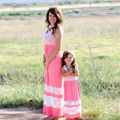 Mother Daughter Ankle-Length Maxi Dress